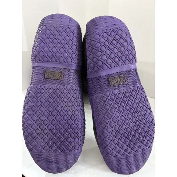 MUCK Tack Boots Classic Women's 11 Black/purple High Horse Farm Barn - Picture 6 of 8